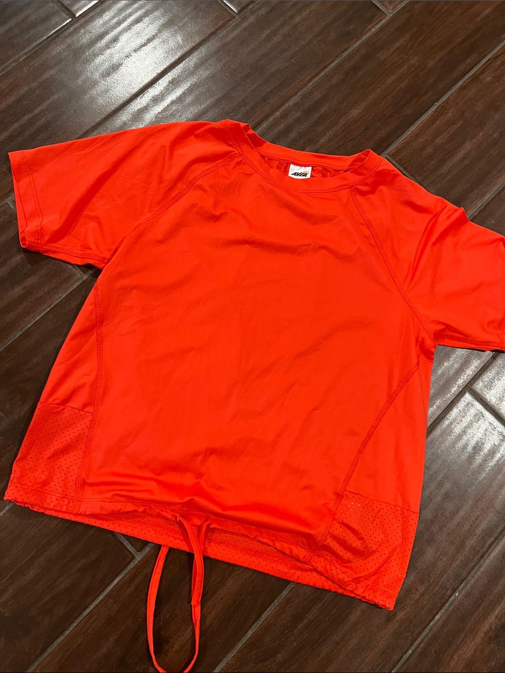 Avia Bright Orange Short Sleeve Active Tee